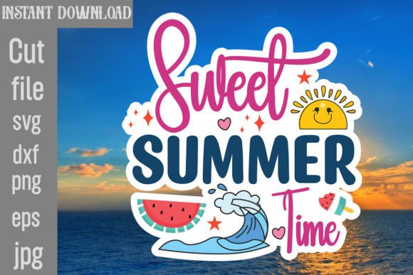 Download Sweet Summer Time SVG Cut File - Summer time svg Collection