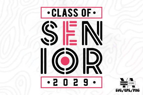 Download Senior 2029 CLASS of 2029 Graduation SVG - Graduation Collection