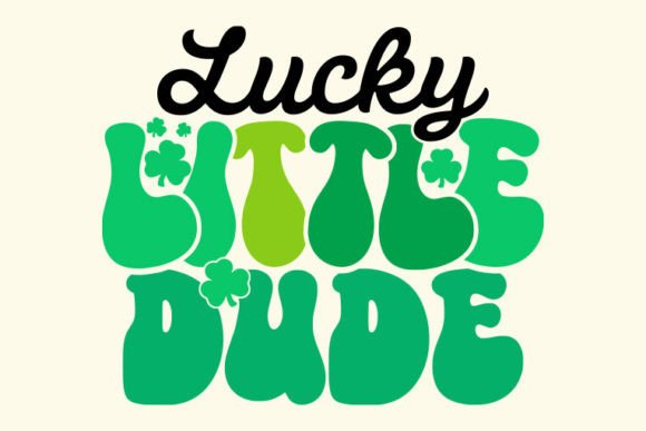 Download Retro St. Patrick's Day, Lucky Little - St. patrick's day Collection
