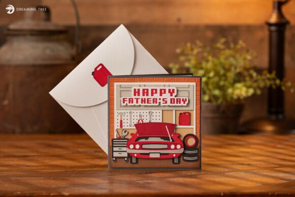 Download Dad's Garage Card SVG - Premium Resources