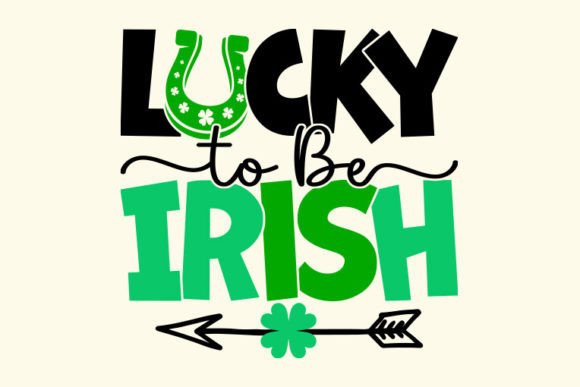 Download Retro St. Patrick's Day, Lucky to Be - St. patrick's day Collection